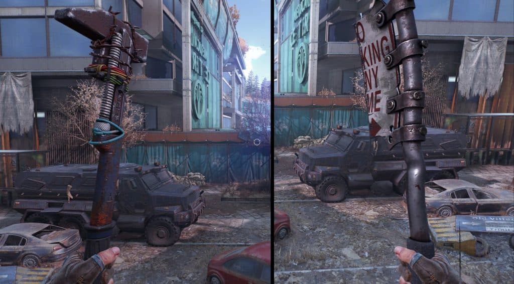 Dying Light 1 Last Hope and Brilliant Hammer Dying Light 2 Mod